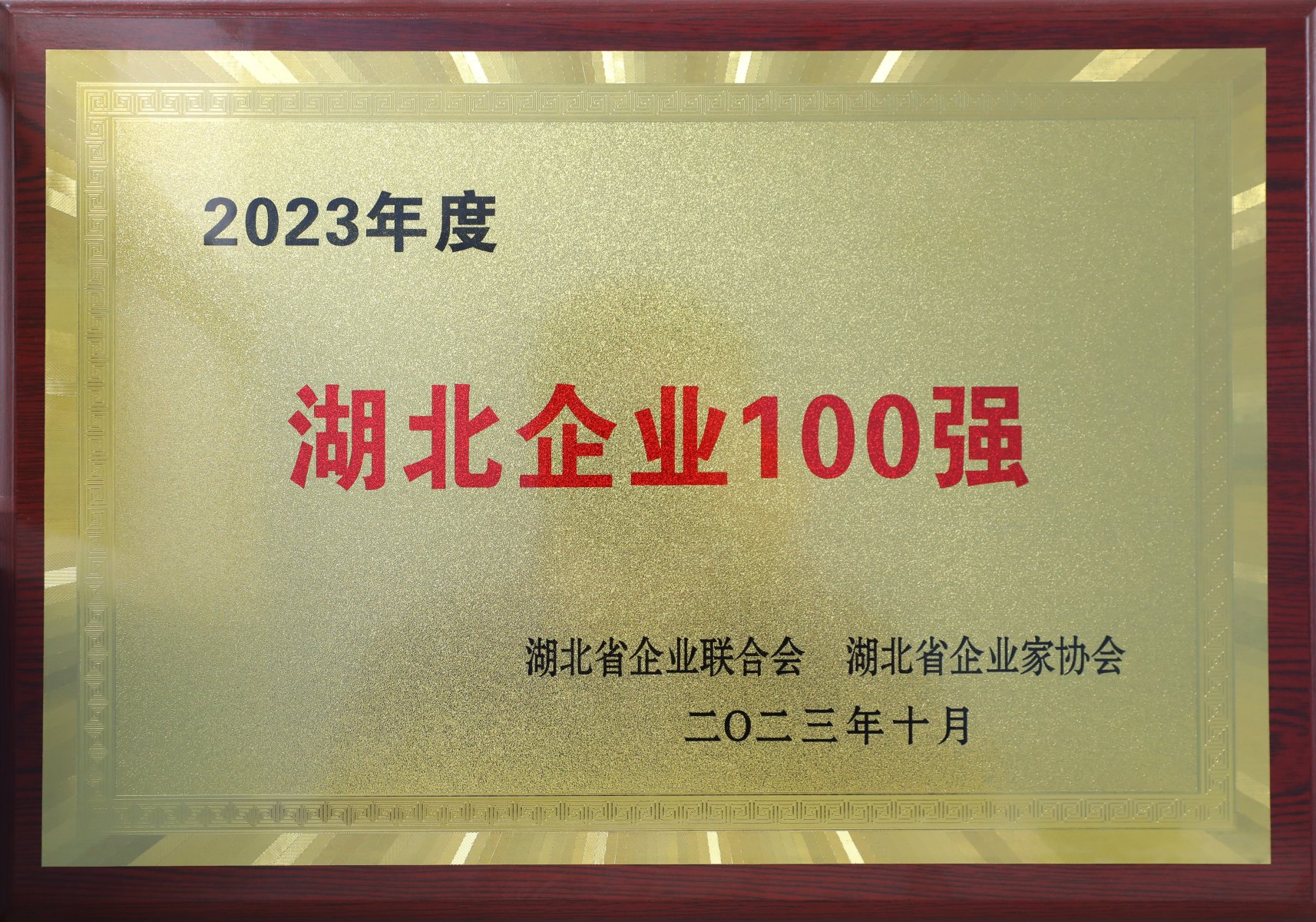 2023年度湖北省百強(qiáng)企業(yè)